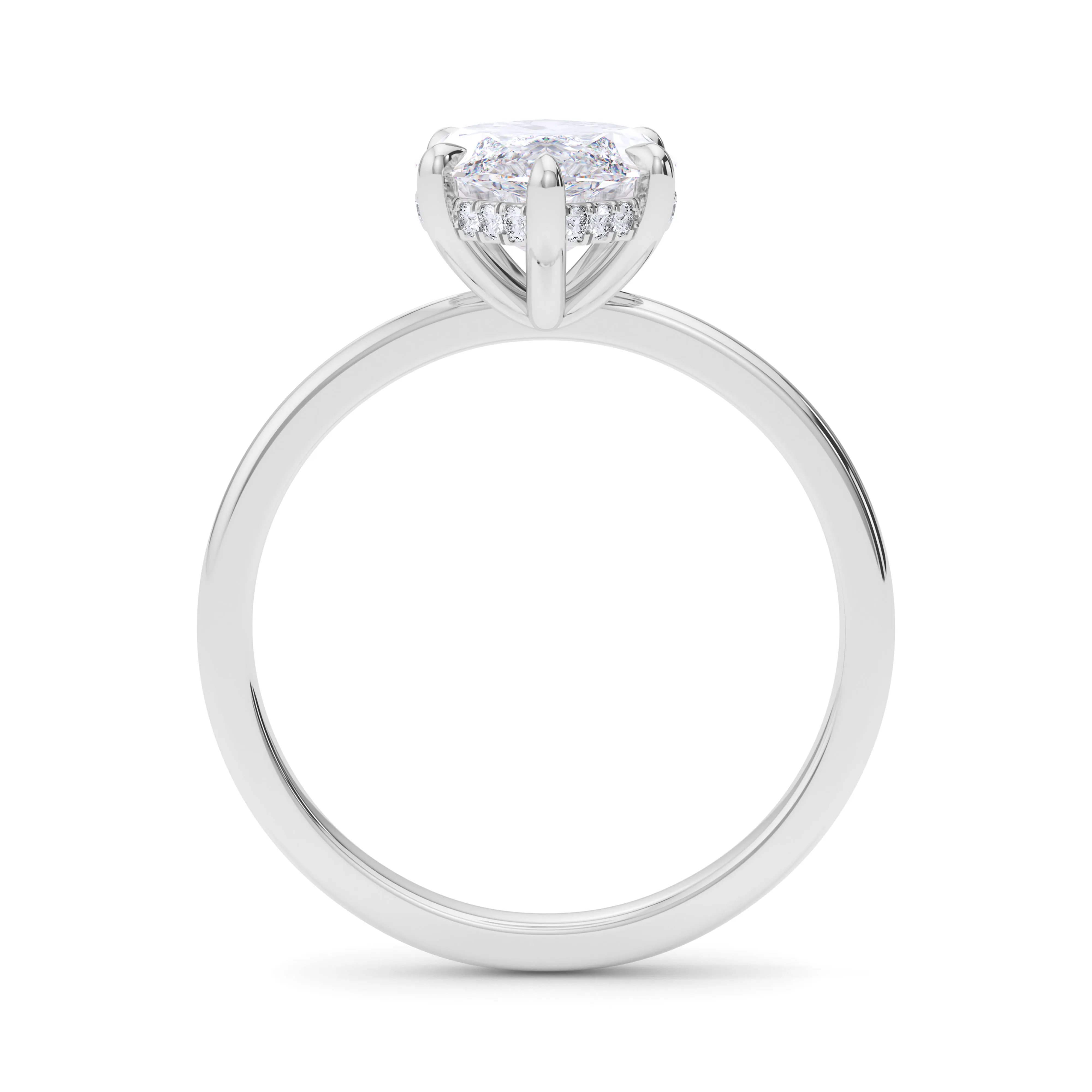 Marquise Diamond Engagement Ring