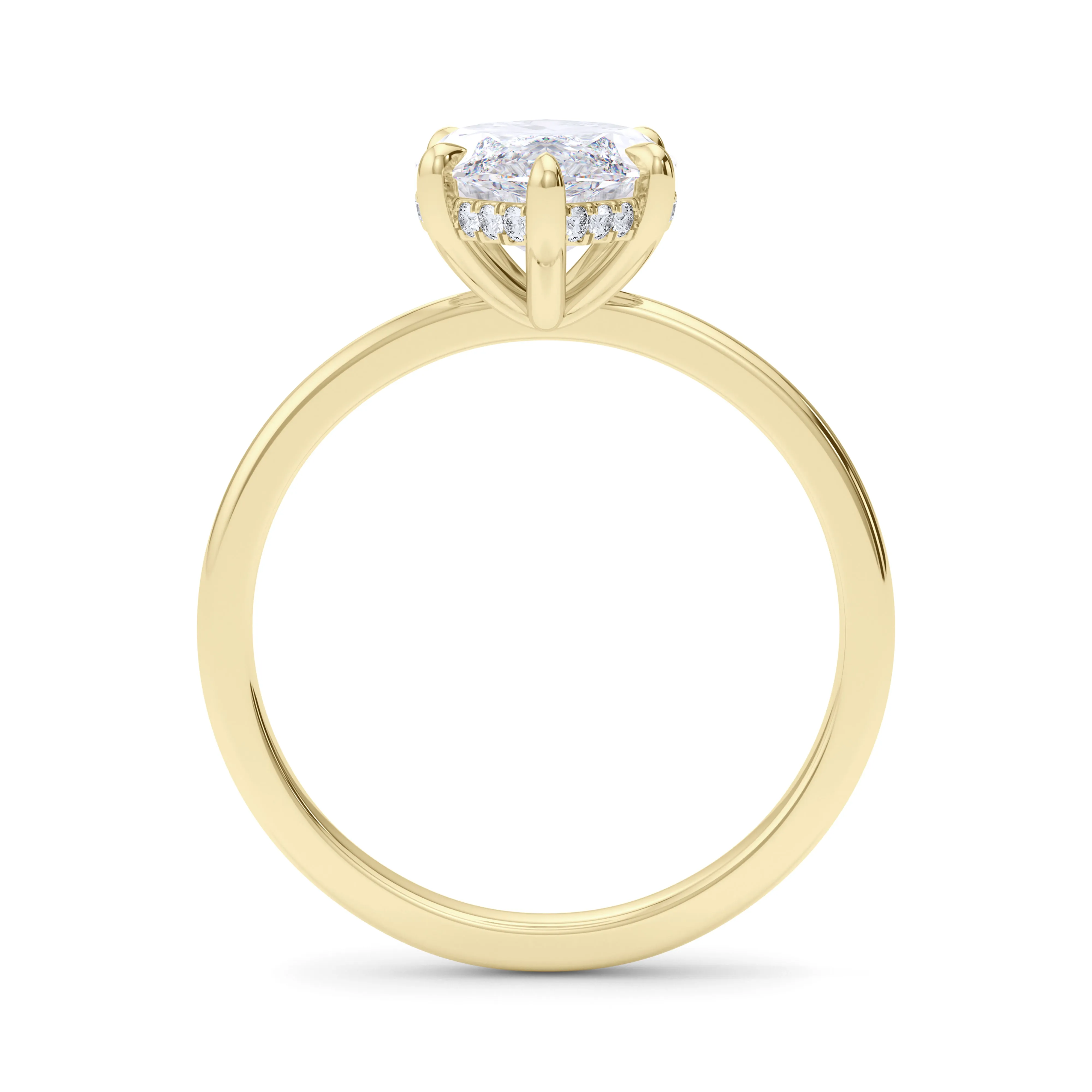 Marquise Diamond Engagement Ring