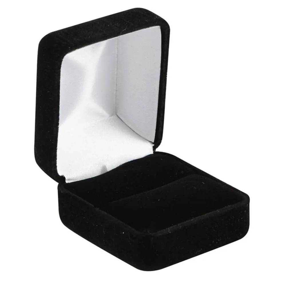Men's Classic Tungsten Wedding Band Pipe Cut Extra Wide with Brushed Finish - 12mm