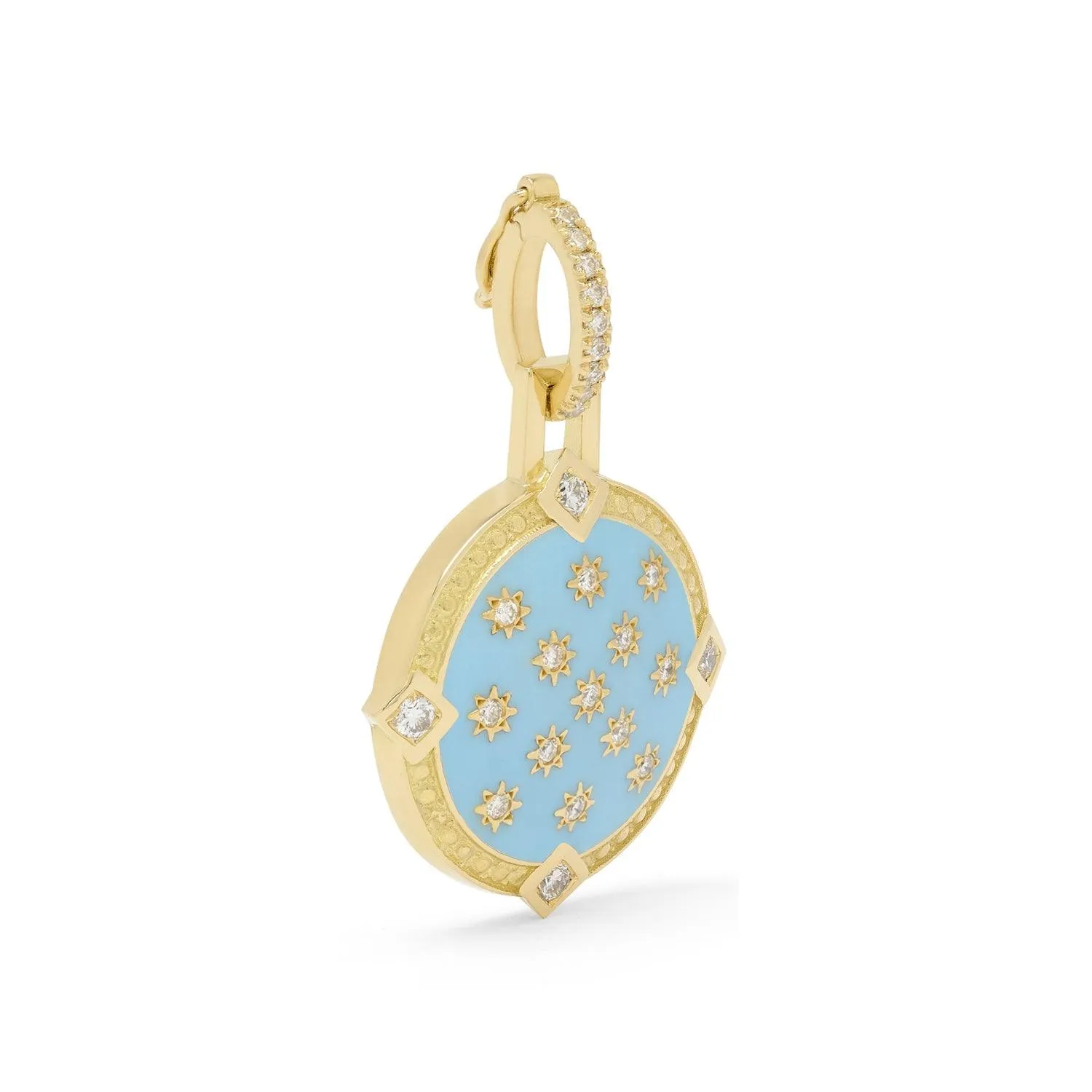 Mini Pendant - The Universe by ATELIER LIYA (Light Blue)