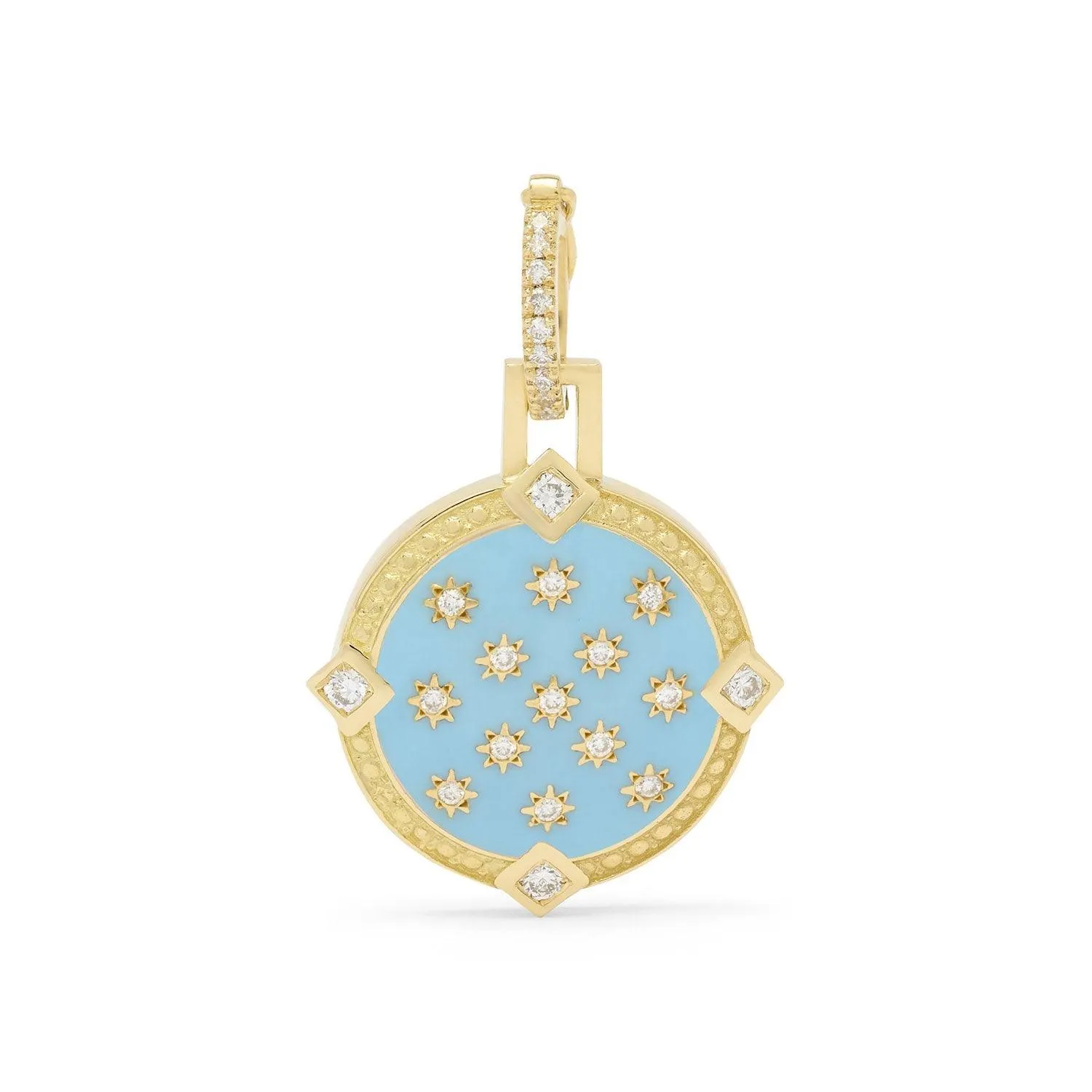 Mini Pendant - The Universe by ATELIER LIYA (Light Blue)