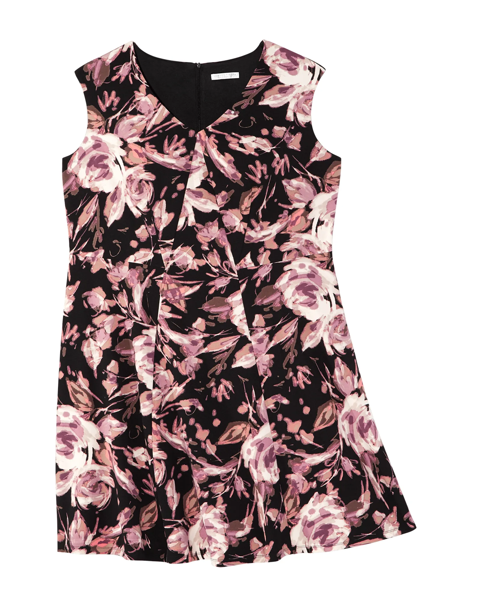 Minneapolis Blossom Dress | Black / Pink
