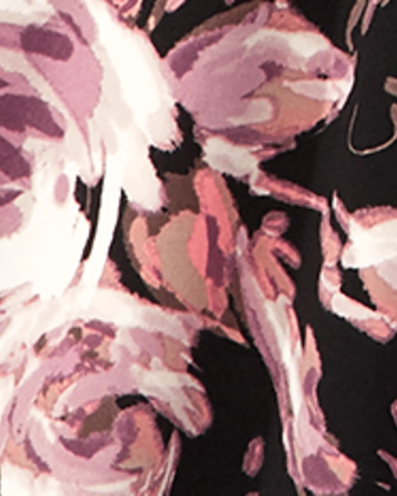 Minneapolis Blossom Dress | Black / Pink