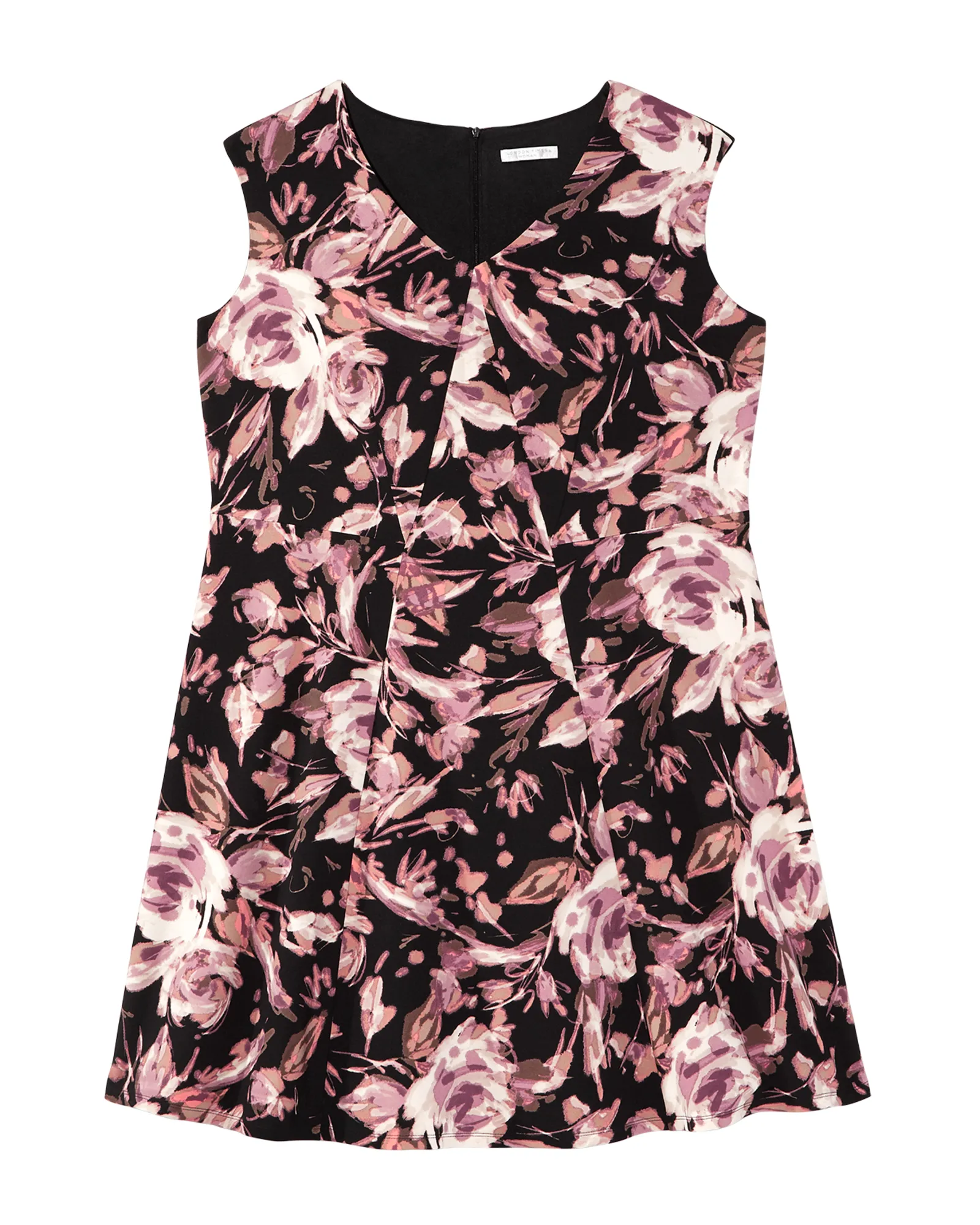 Minneapolis Blossom Dress | Black / Pink
