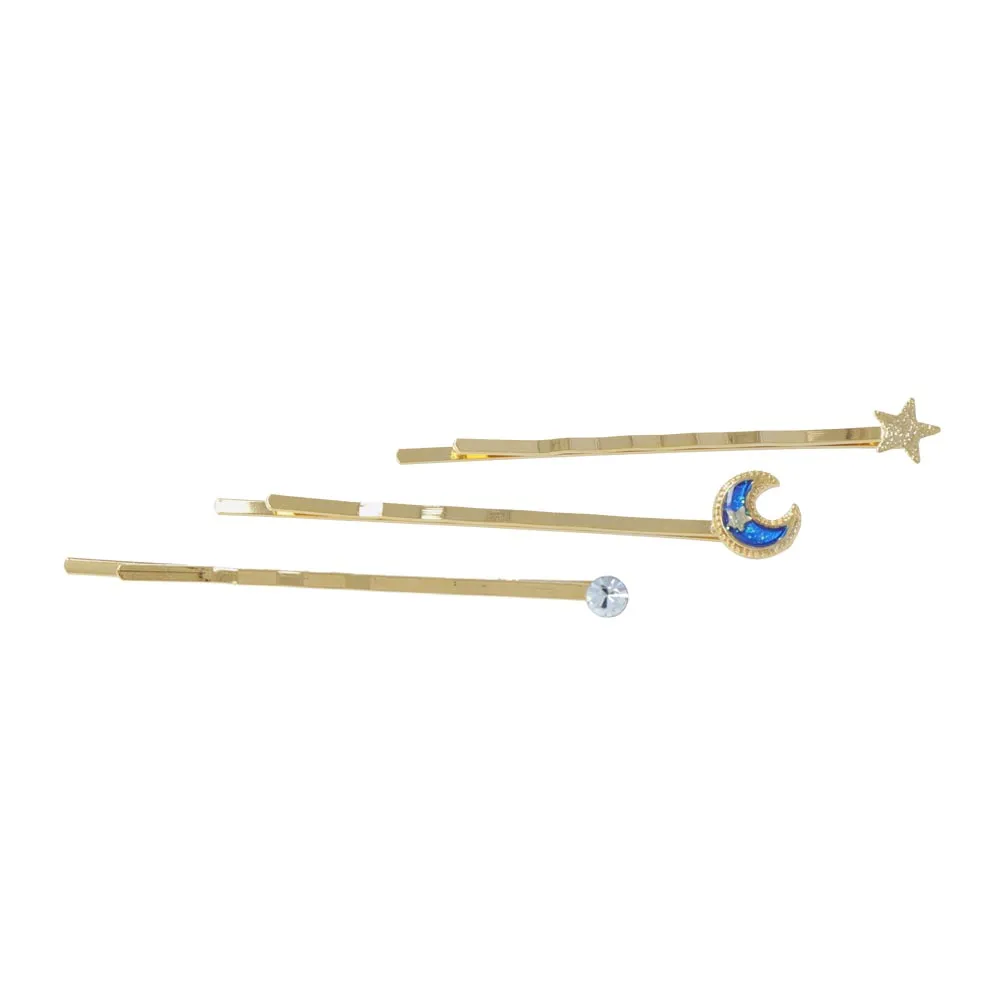 Moon and Sar Hairpin Set