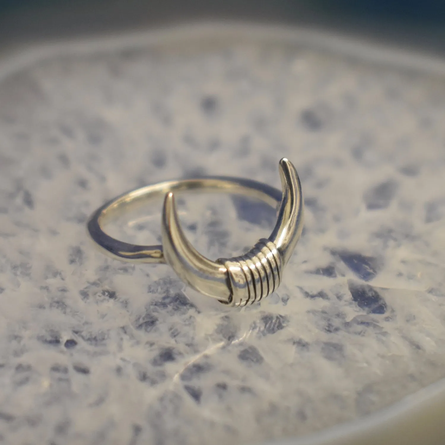 Moon Ring (925) Sterling Silver