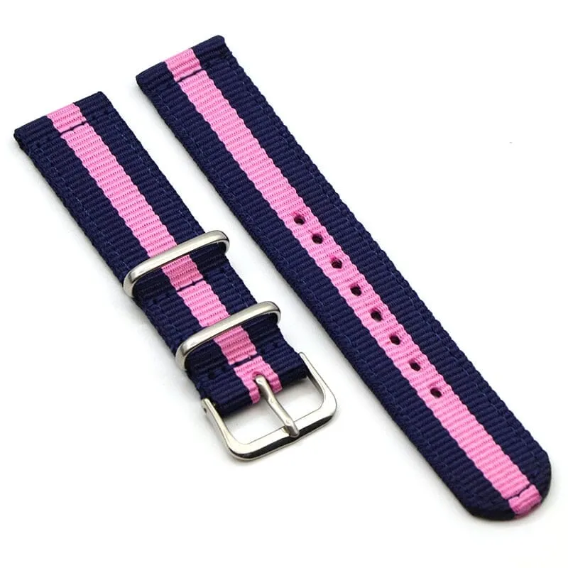 Nato Nylon Watch Straps Compatible with the Lacoste 22mm Range