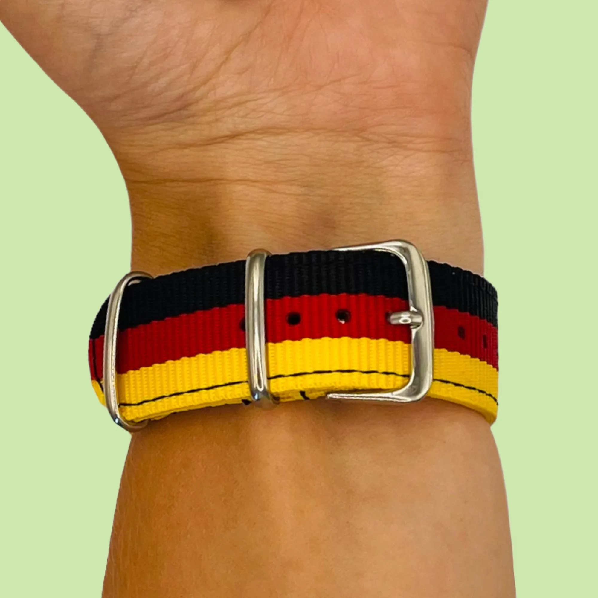 Nato Nylon Watch Straps Compatible with the Lacoste 22mm Range