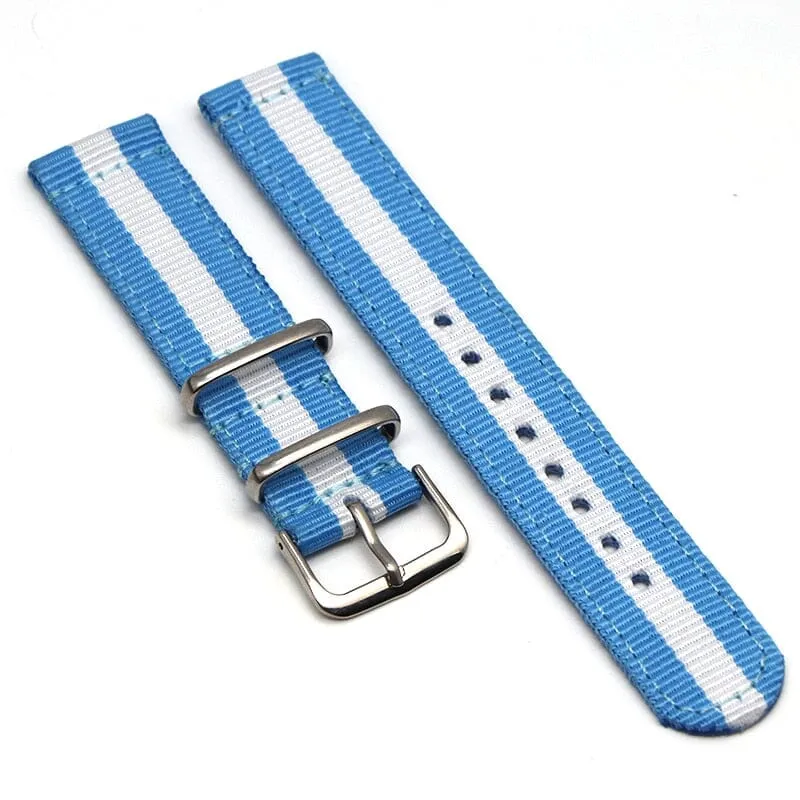 Nato Nylon Watch Straps Compatible with the Lacoste 22mm Range