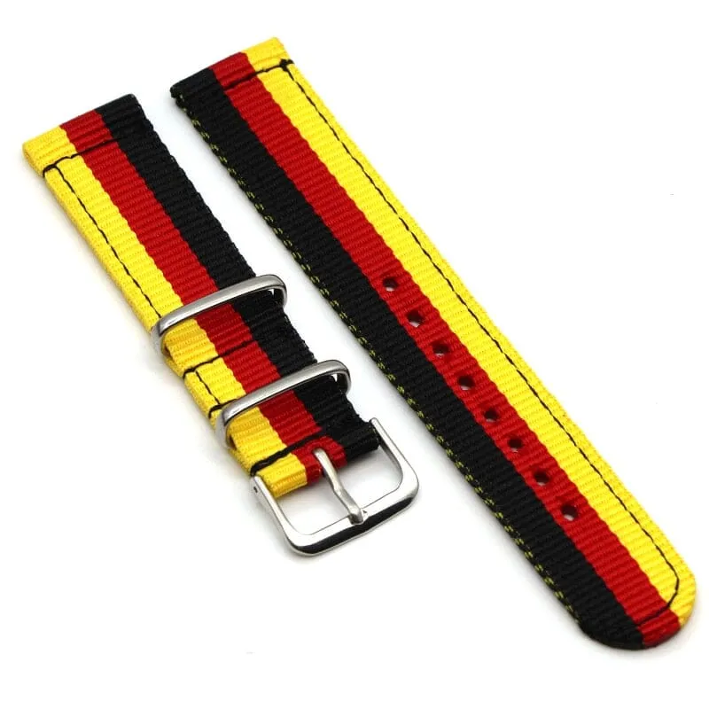 Nato Nylon Watch Straps Compatible with the Lacoste 22mm Range