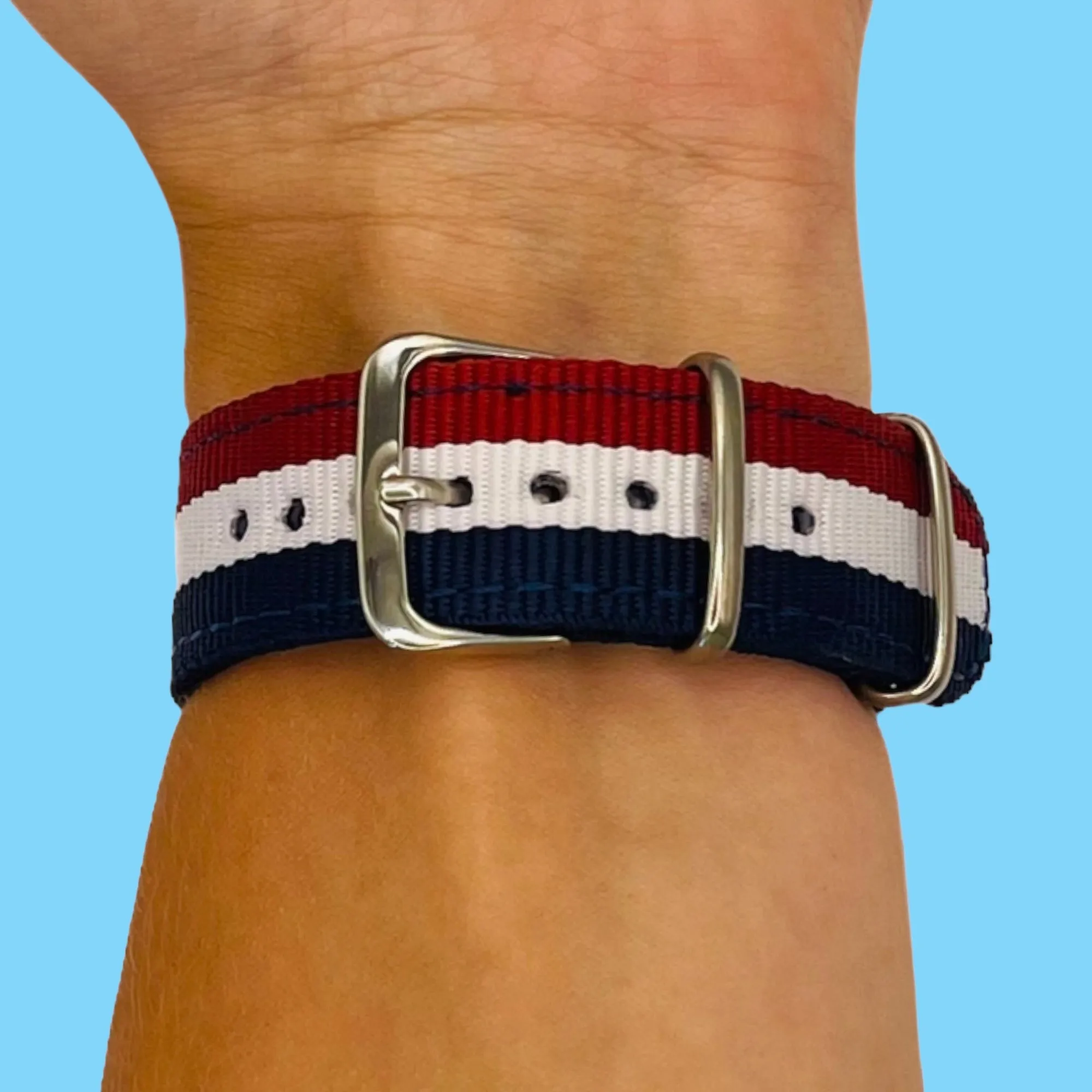 Nato Nylon Watch Straps Compatible with the Lacoste 22mm Range
