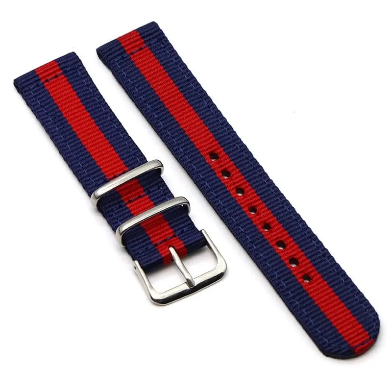 Nato Nylon Watch Straps Compatible with the Lacoste 22mm Range