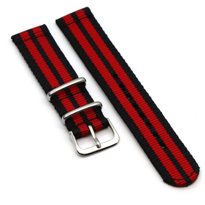 Nato Nylon Watch Straps Compatible with the Lacoste 22mm Range