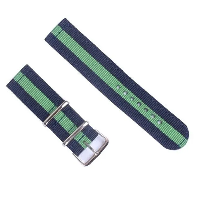 Nato Nylon Watch Straps Compatible with the Lacoste 22mm Range