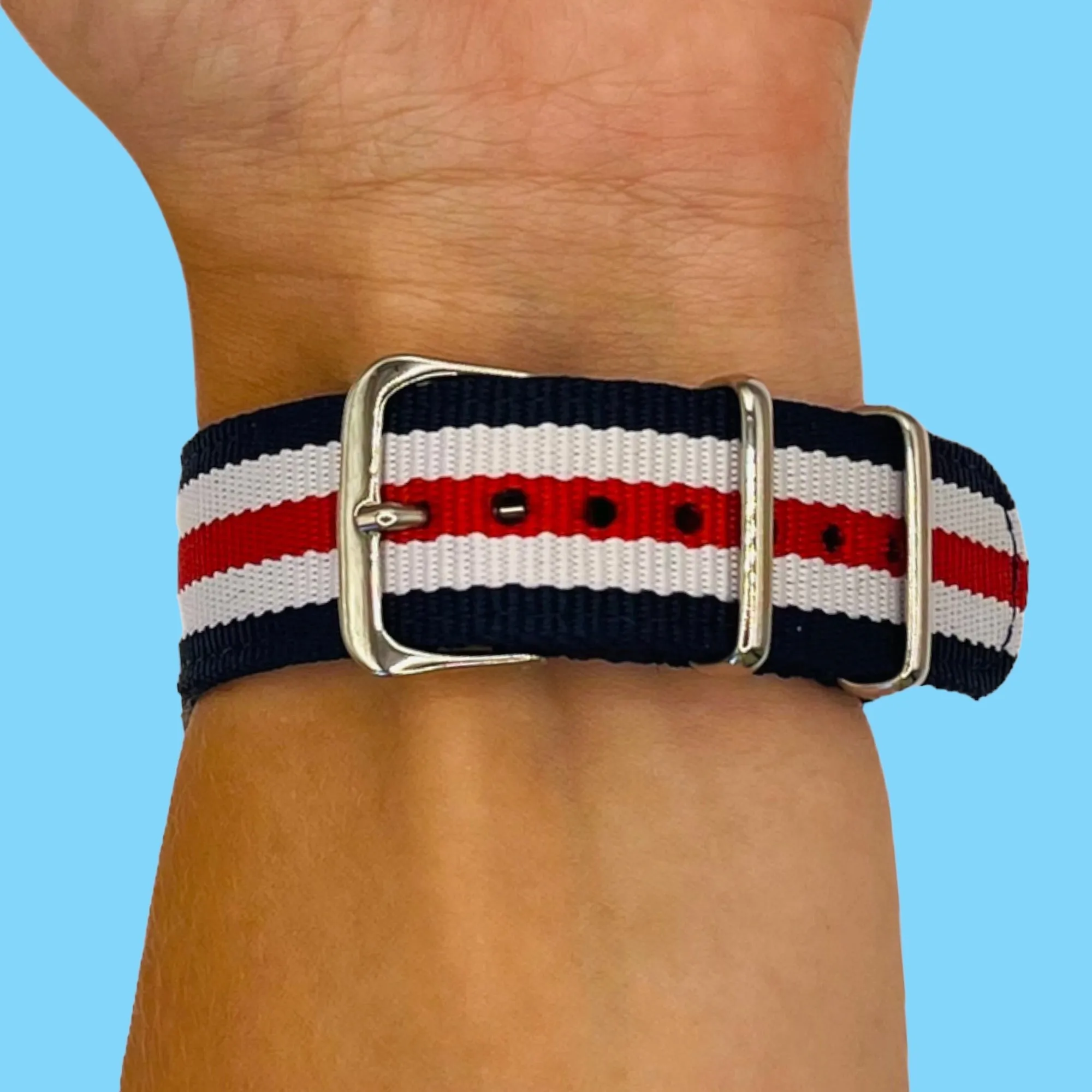 Nato Nylon Watch Straps Compatible with the Lacoste 22mm Range