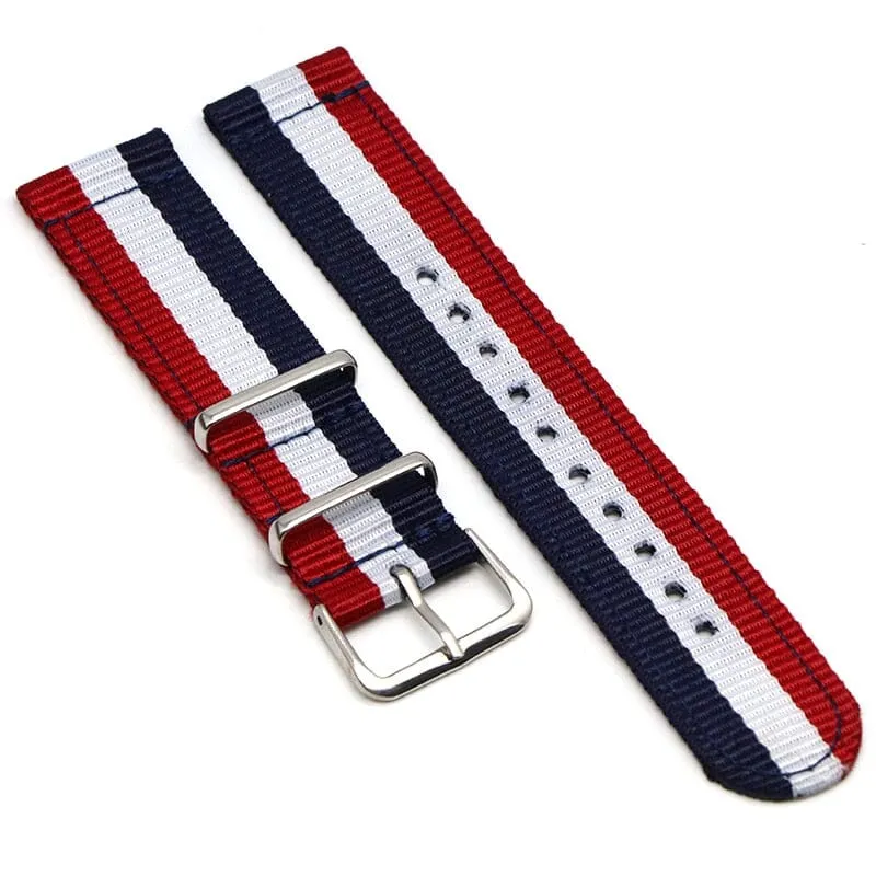 Nato Nylon Watch Straps Compatible with the Lacoste 22mm Range