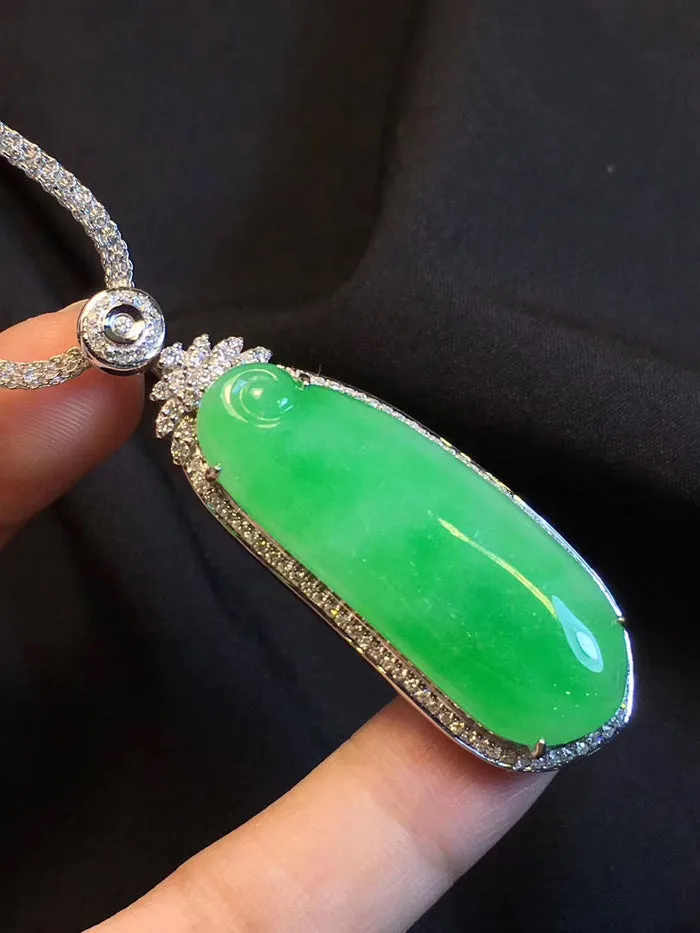 Natural Jade Pendant Jadeite Pendant NPT038
