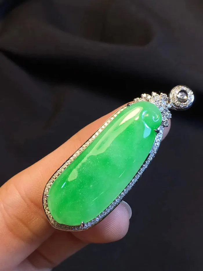 Natural Jade Pendant Jadeite Pendant NPT038
