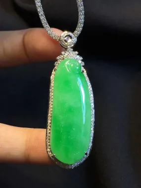 Natural Jade Pendant Jadeite Pendant NPT038