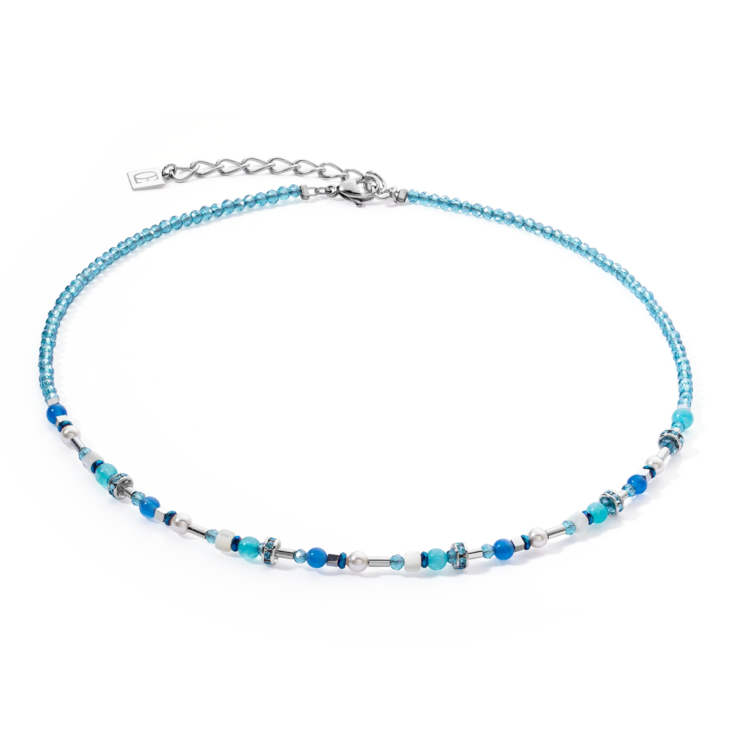 Necklace Princess Spheres Mix turquoise