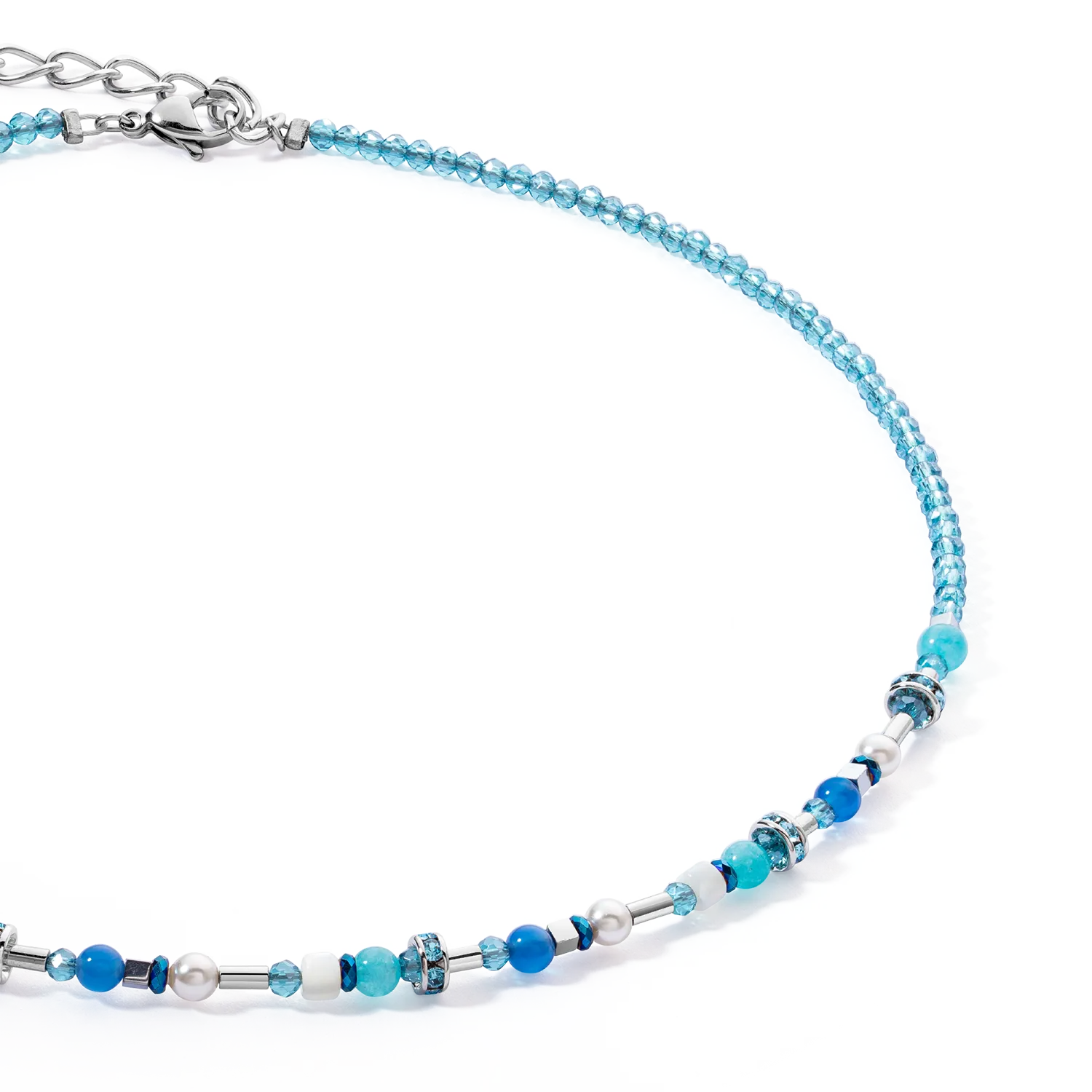 Necklace Princess Spheres Mix turquoise
