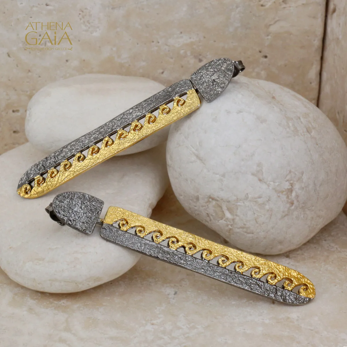 Nightwaves Longboard Earrings (In-Stock)