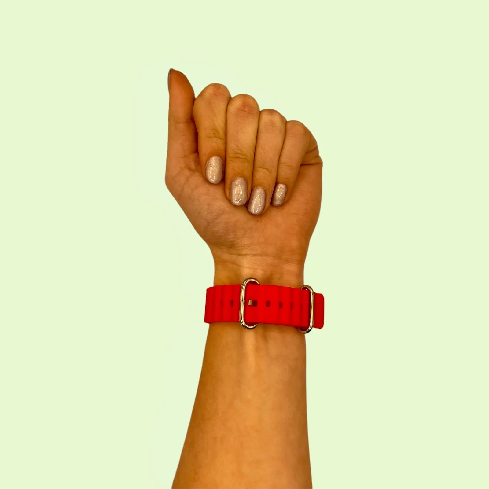 OnePlus Watch compatible Silicone Ocean Bands Watch Straps