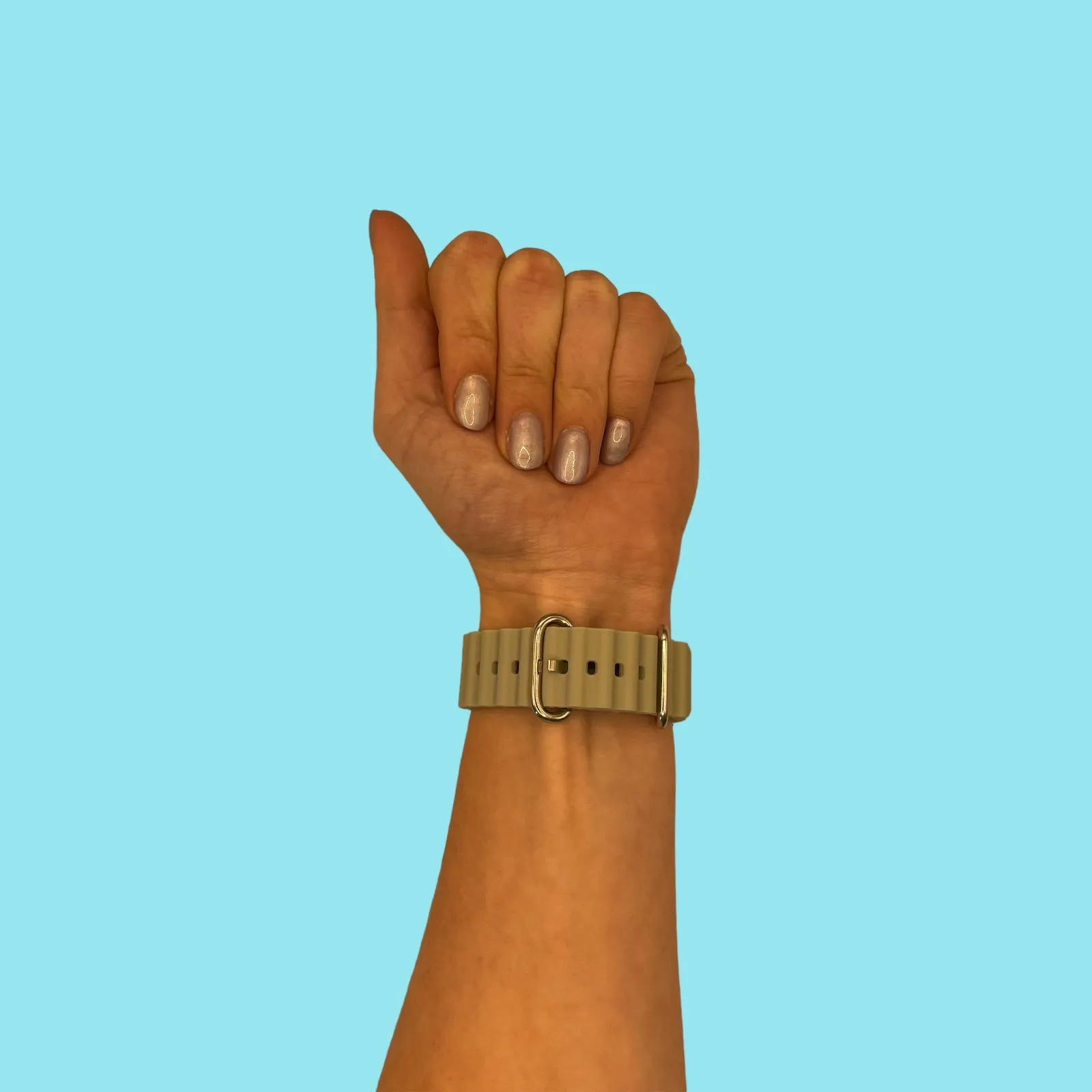 OnePlus Watch compatible Silicone Ocean Bands Watch Straps
