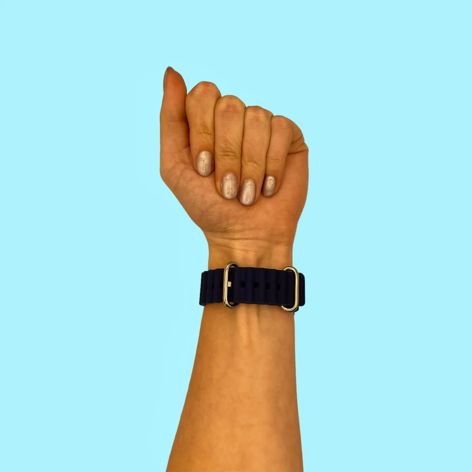 OnePlus Watch compatible Silicone Ocean Bands Watch Straps