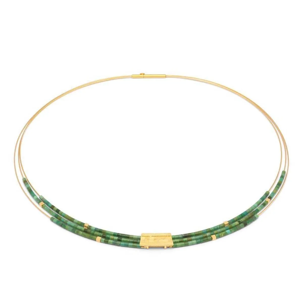 Orfini Green Turquoise Necklace - 85089356
