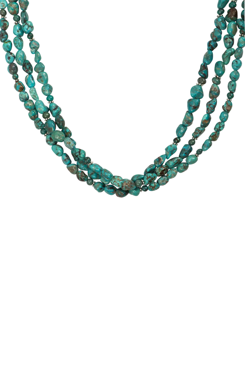 Paige Wallace Turquoise Tube Necklace