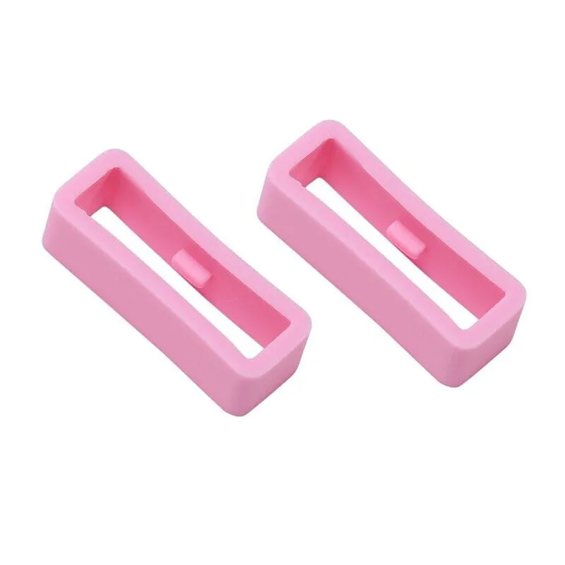 Pair of Watch Strap Band Keepers Loops Compatible with the LG Watch