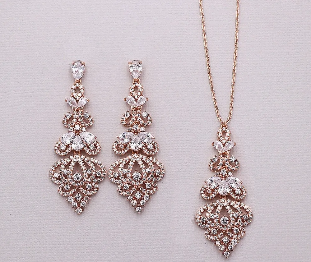Paisley Chandelier Jewelry Set