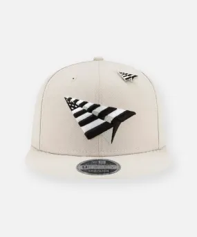Paper Planes - Crown 9Fifty Snapback Hat - Sand