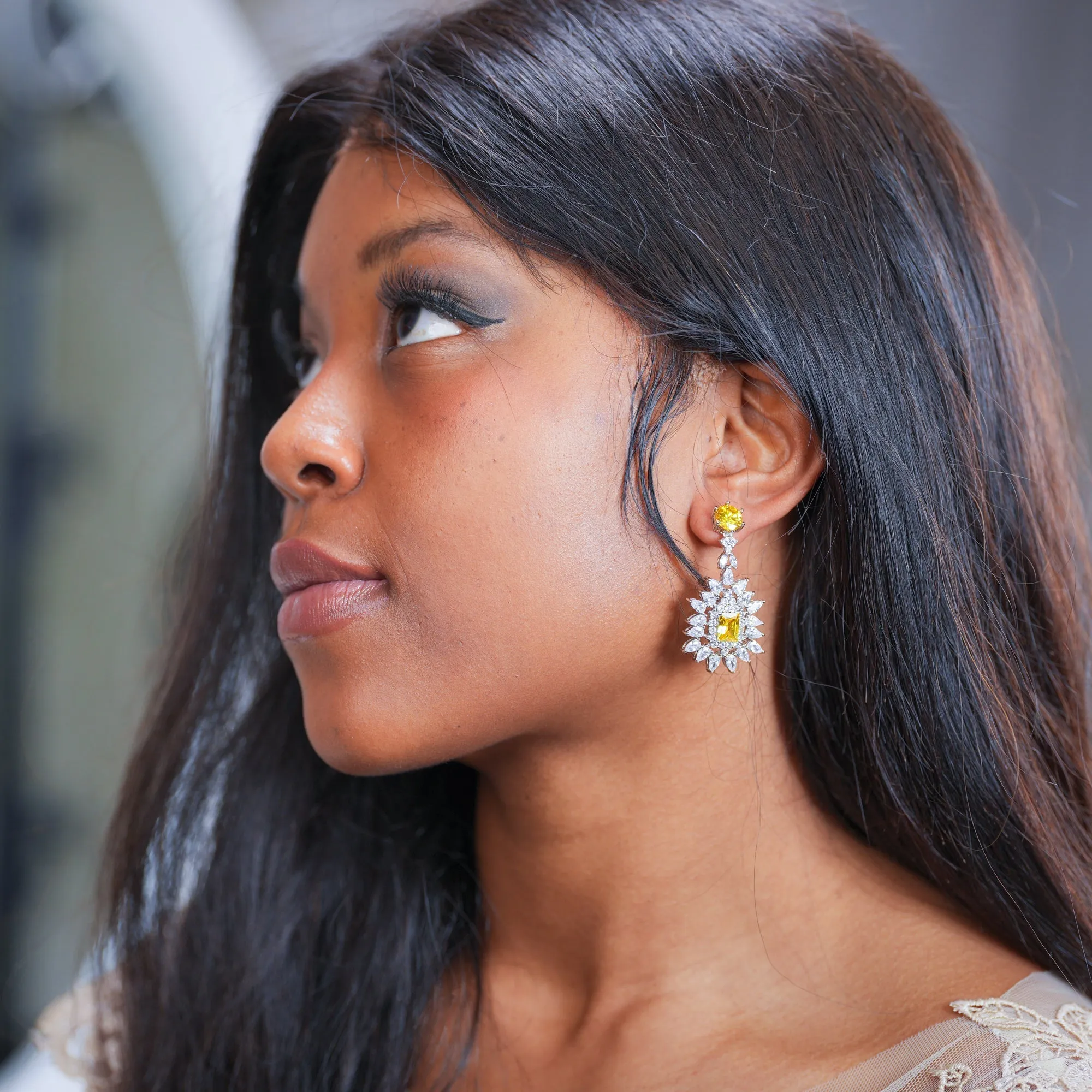 Patricia -  Bridal Chandelier Earrings