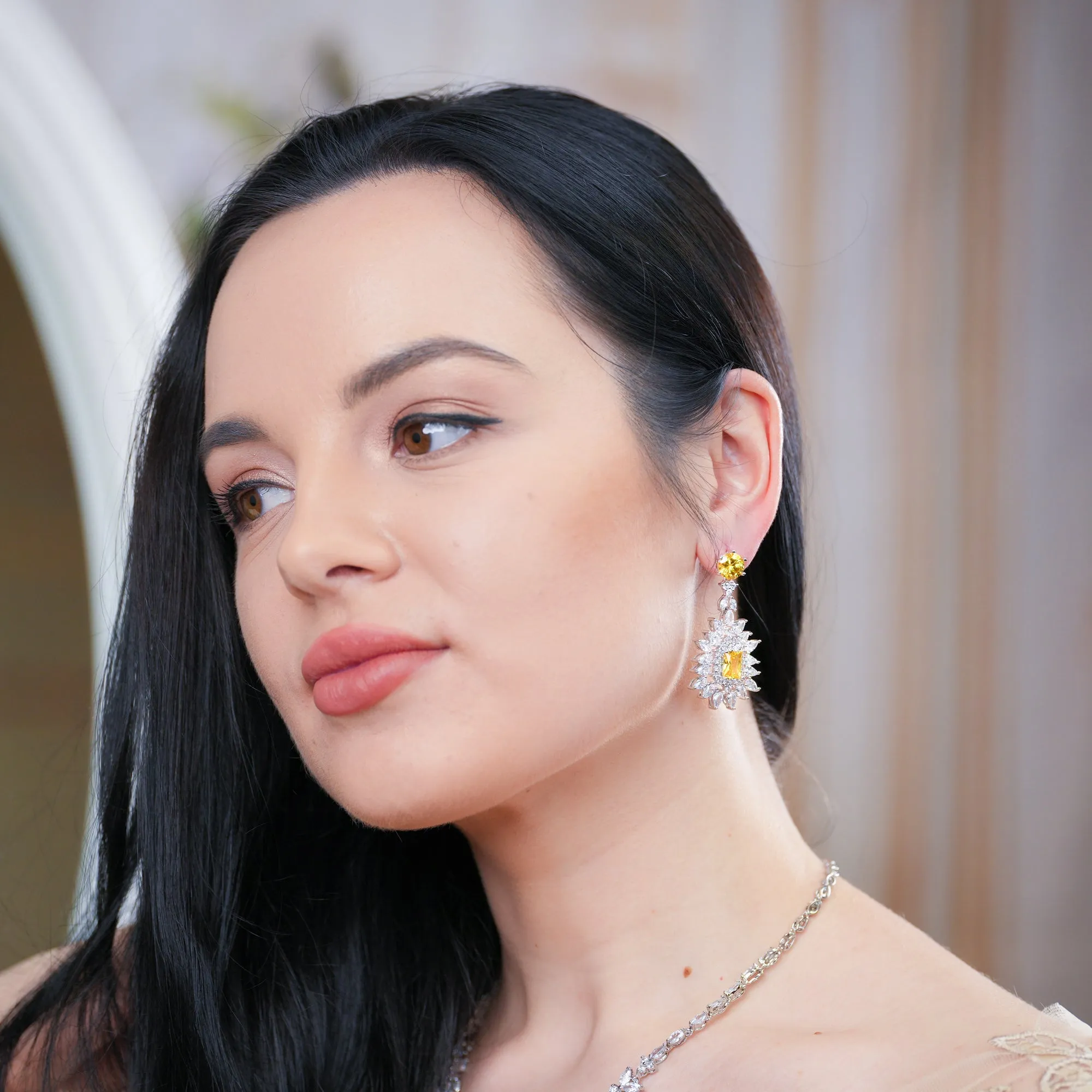 Patricia -  Bridal Chandelier Earrings