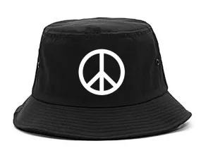 Peace Sign Symbol Meme Bucket Hat Cap