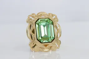 PERIDOT STATEMENT RING