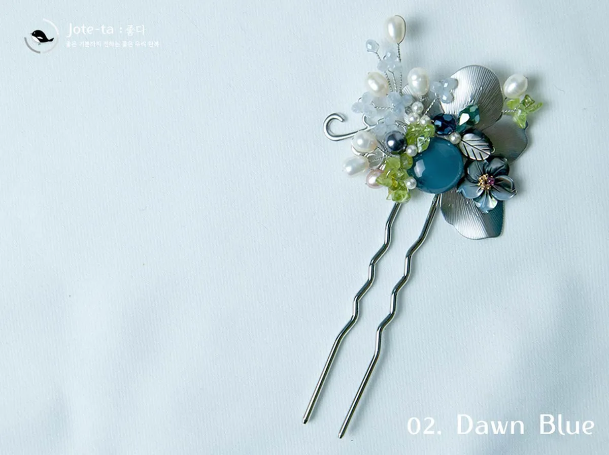 Pink and Blue Jam Hairpin (2 Colors)