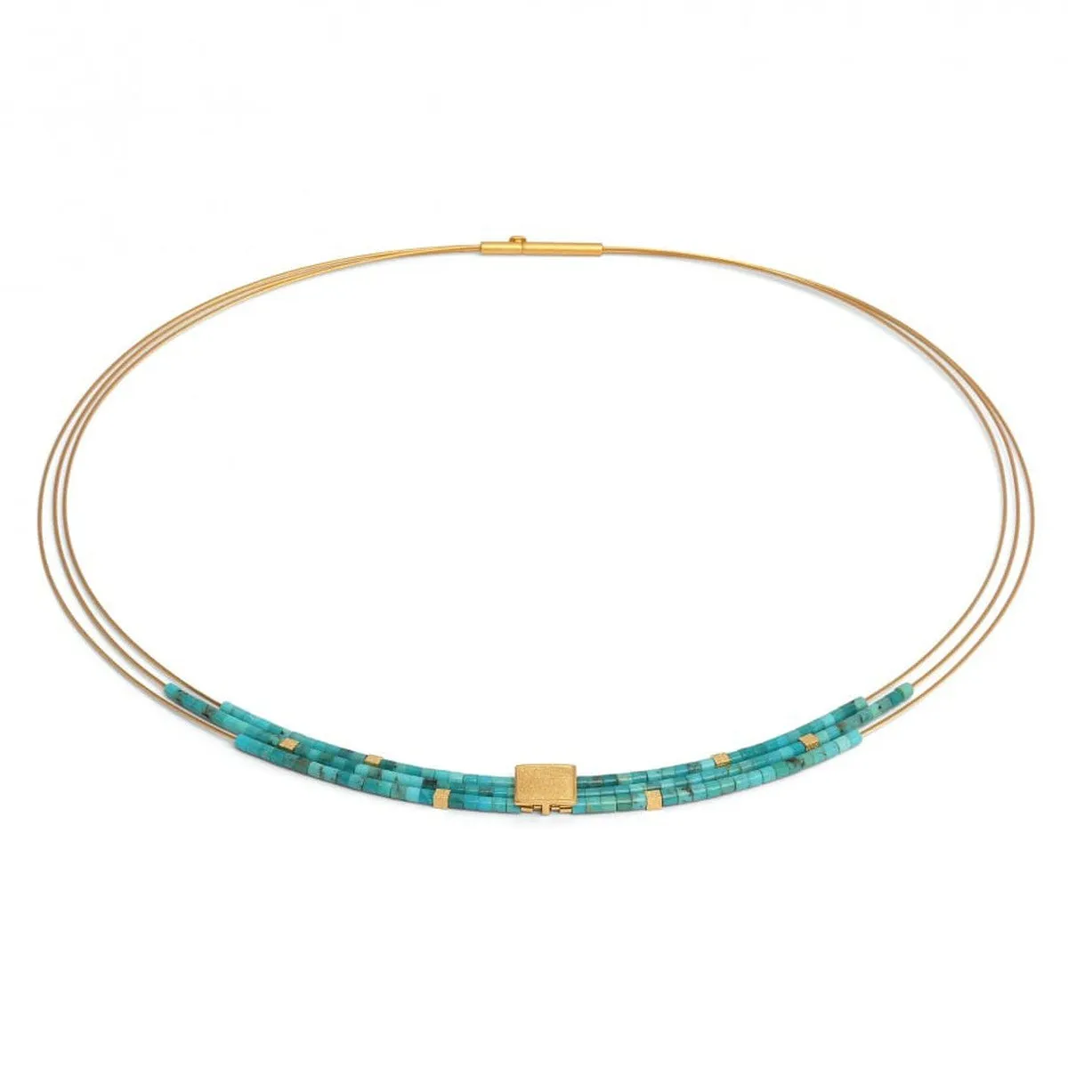 Quanta Necklace Turquoise