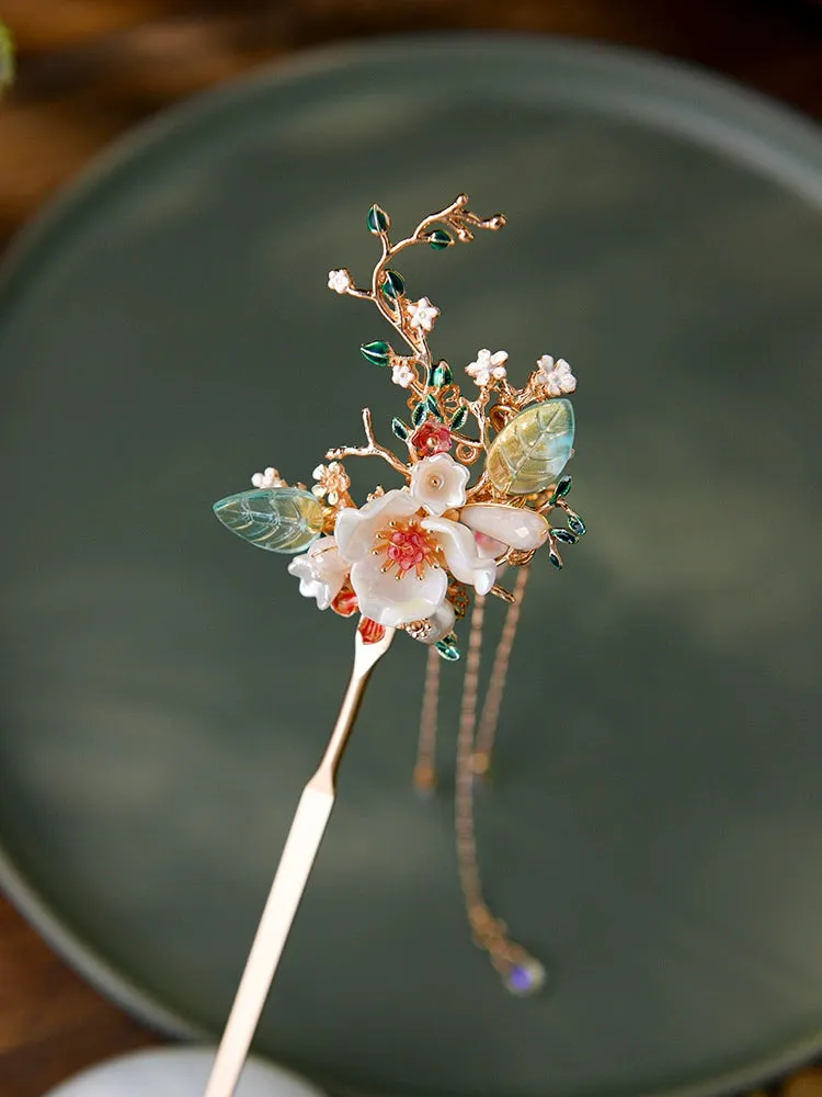 "云汐" tassel Hairpin