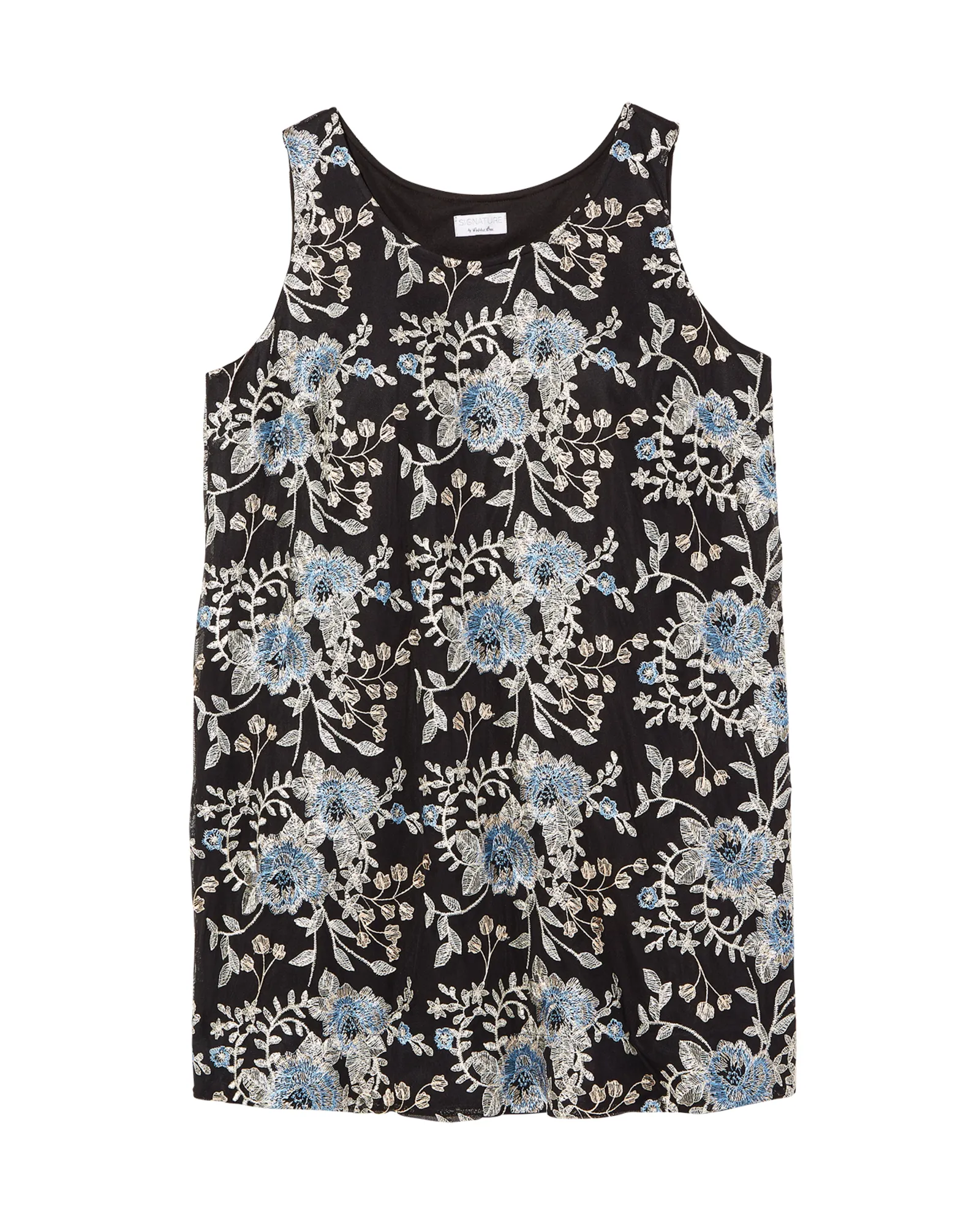Raleigh Shift Dress | Black / Silver