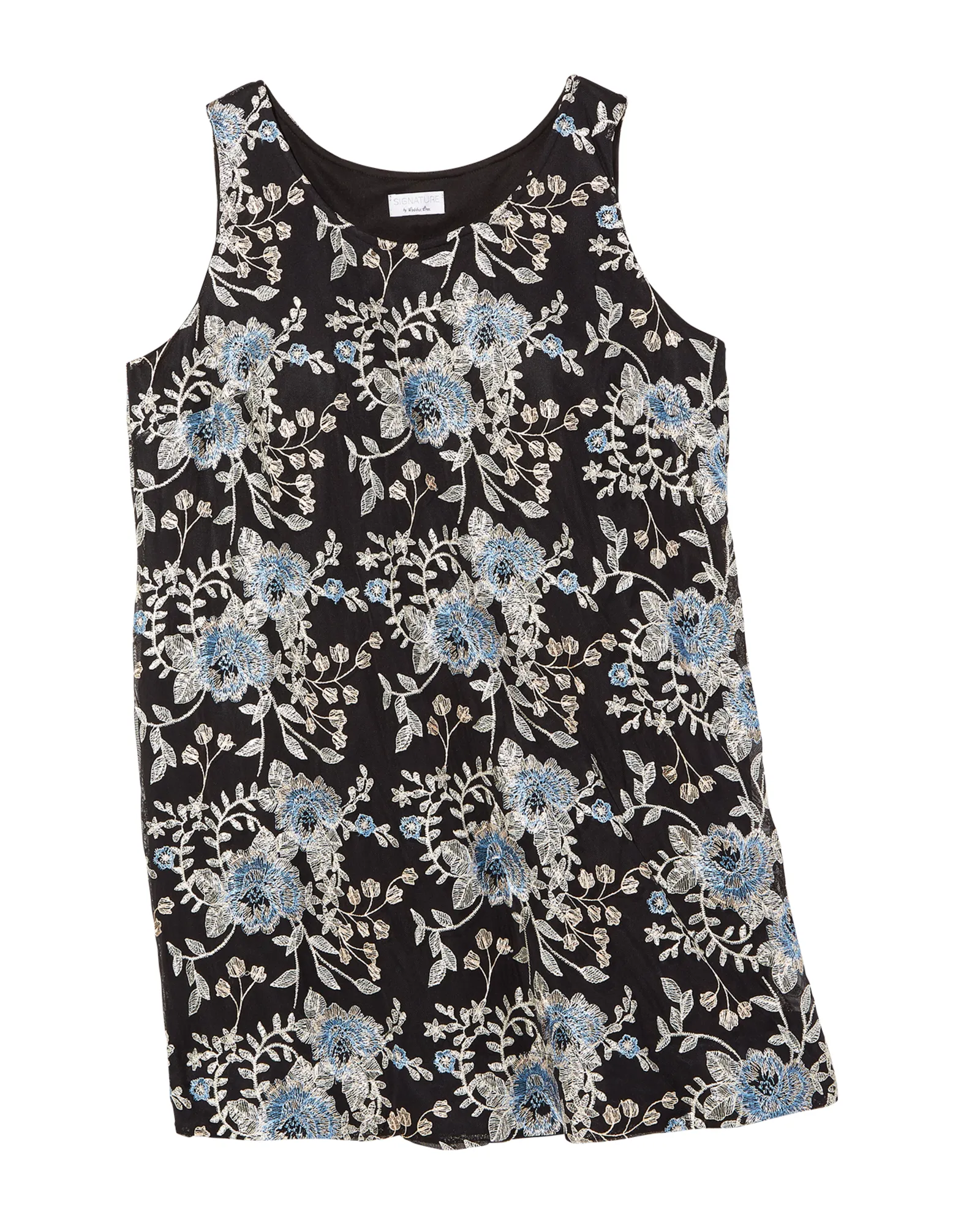 Raleigh Shift Dress | Black / Silver