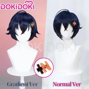【Ready For Ship】DokiDoki Game Zenless Zone Zero Cosplay Belle Cosplay Wig Short Purple / Hairpin ZZZ
