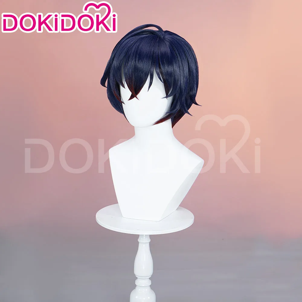 【Ready For Ship】DokiDoki Game Zenless Zone Zero Cosplay Belle Cosplay Wig Short Purple / Hairpin ZZZ