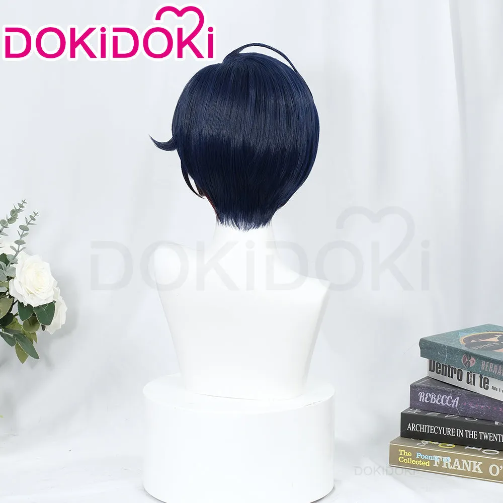 【Ready For Ship】DokiDoki Game Zenless Zone Zero Cosplay Belle Cosplay Wig Short Purple / Hairpin ZZZ