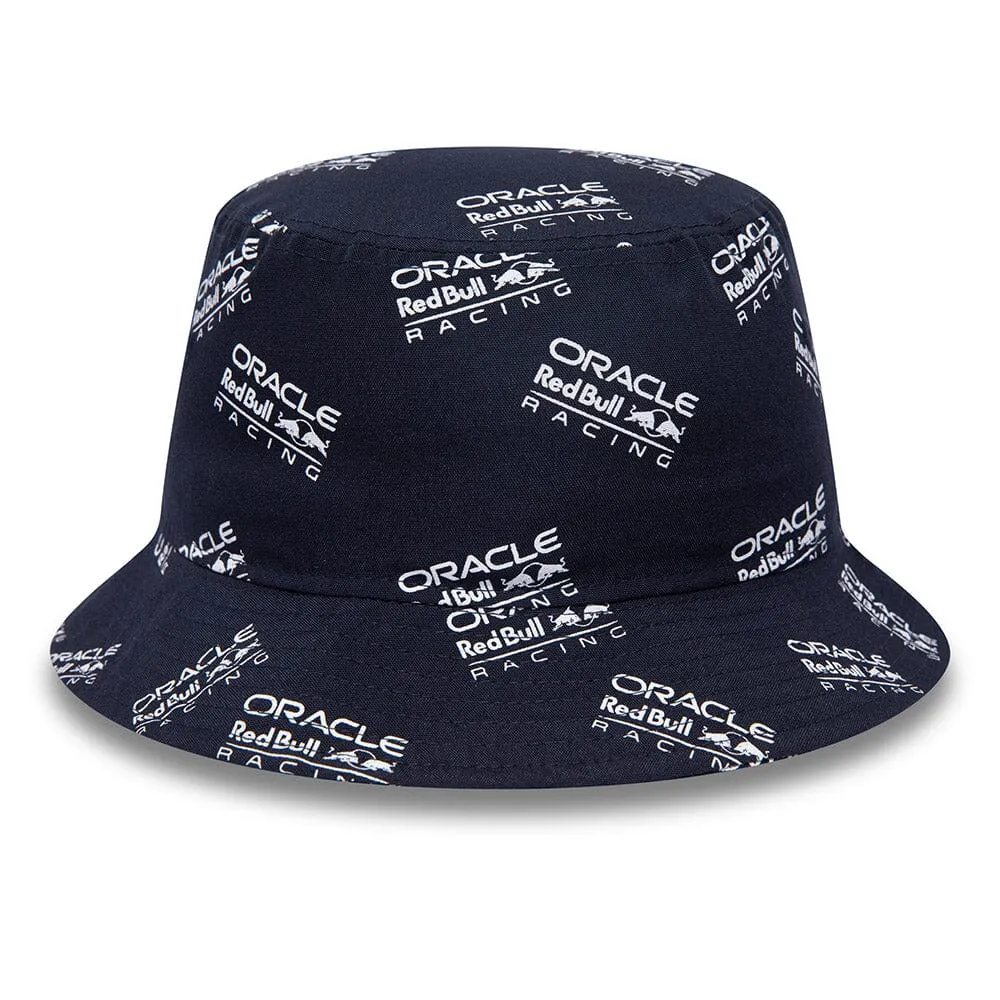 Red Bull Racing F1 New Era AOP Bucket Hat - Navy