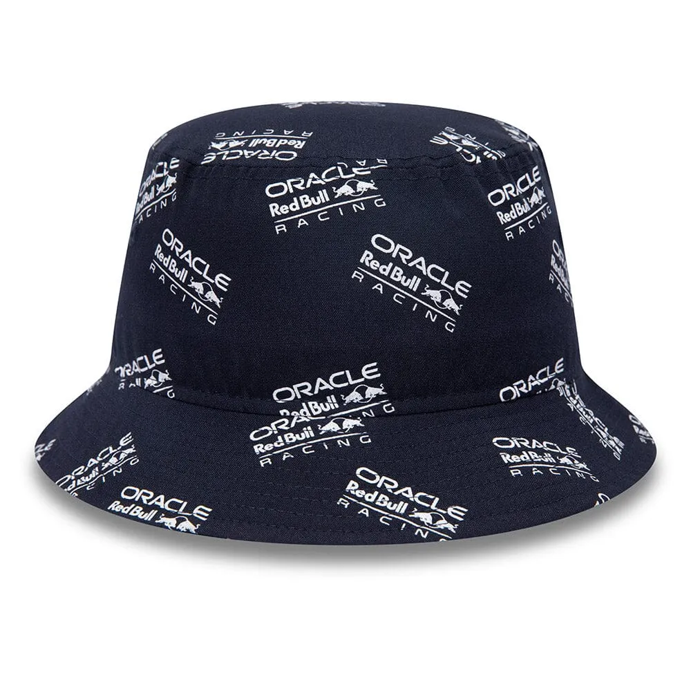 Red Bull Racing F1 New Era AOP Bucket Hat - Navy