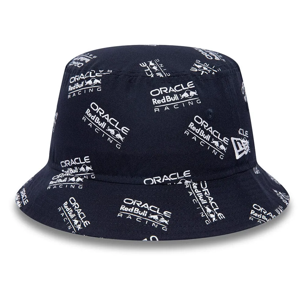 Red Bull Racing F1 New Era AOP Bucket Hat - Navy