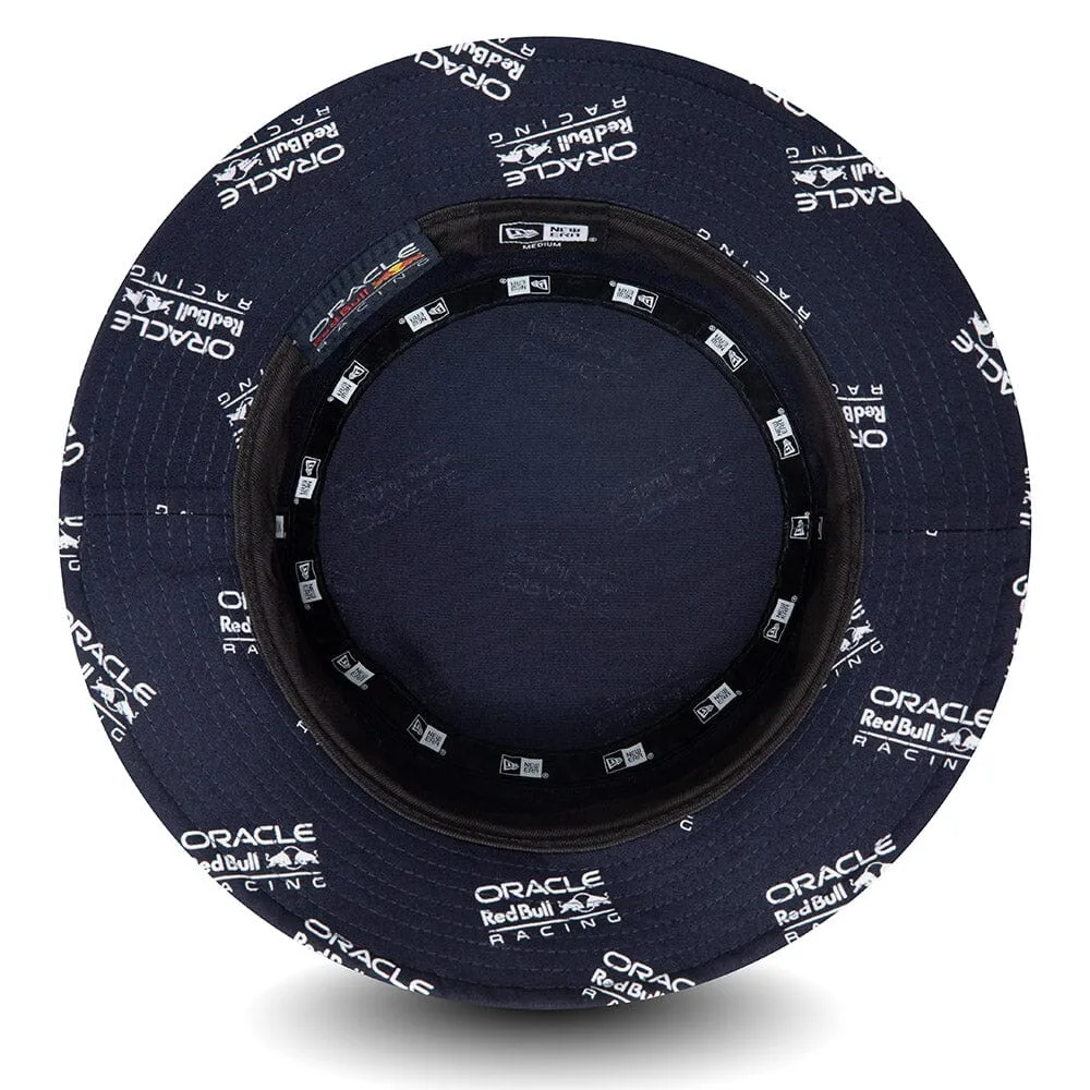 Red Bull Racing F1 New Era AOP Bucket Hat - Navy